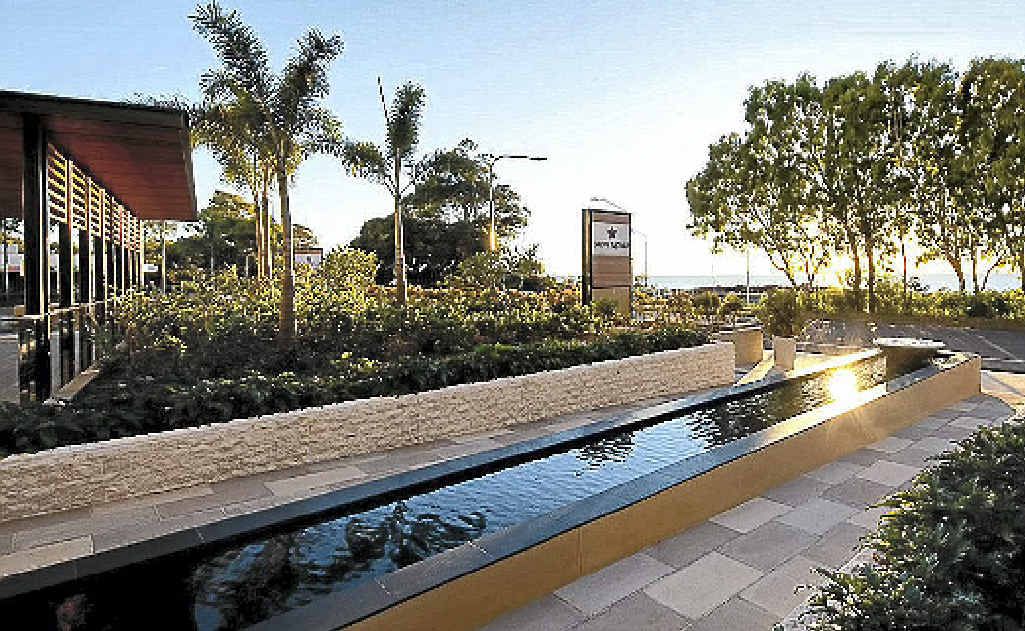 GRAND DESIGNS: The $150 million Caribbean-themed Mon Komo Hotel is primed to become Queensland’s next landmark pub. GRAND DESIGNS: The $150 million Caribbean-themed Mon Komo Hotel is primed to become Queensland’s next landmark pub.